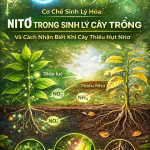 NITƠ TRONG SINH LÝ CÂY TRỒNG VÀ CÁCH NHẬN BIẾT KHI CÂY THIẾU HỤT NITƠ