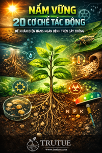 Nắm vững 20 cơ chế tác động để nhận diện hàng nghìn bệnh trên cây trồng