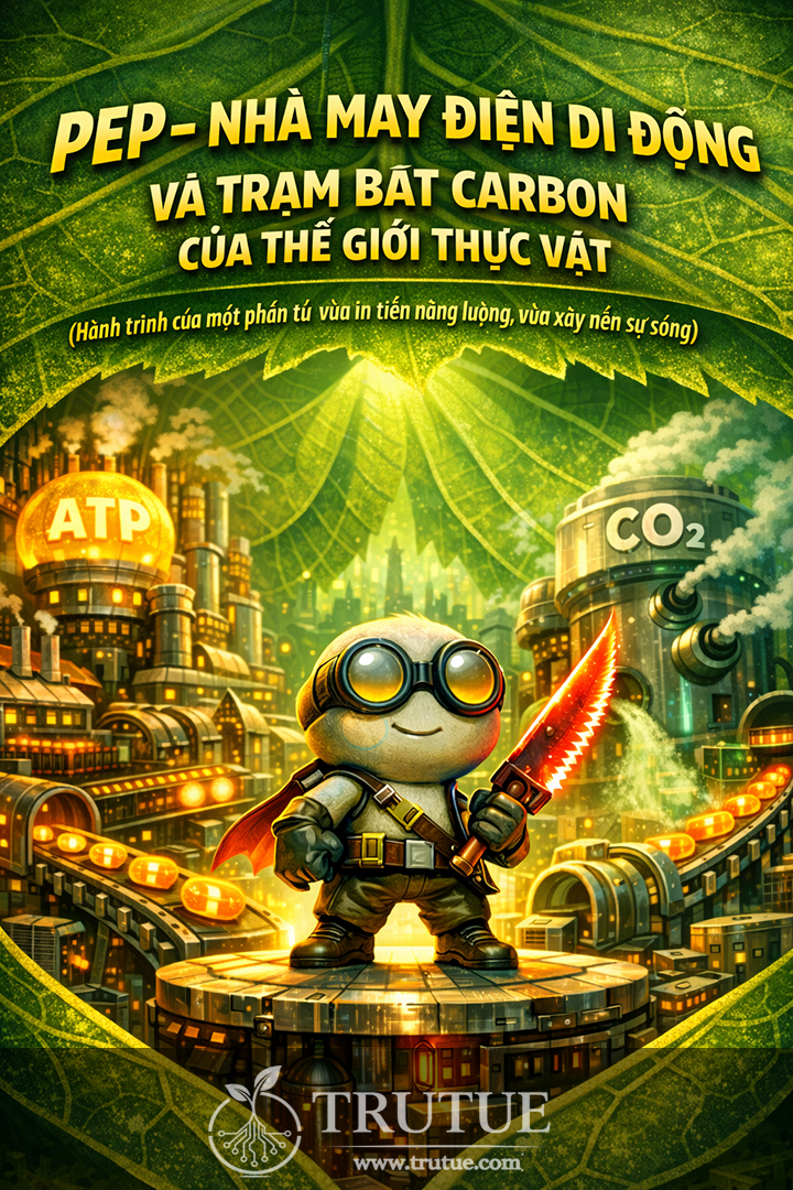 PEP – NHÀ MÁY ĐIỆN DI ĐỘNG VÀ TRẠM BẮT CARBON CỦA THẾ GIỚI THỰC VẬT