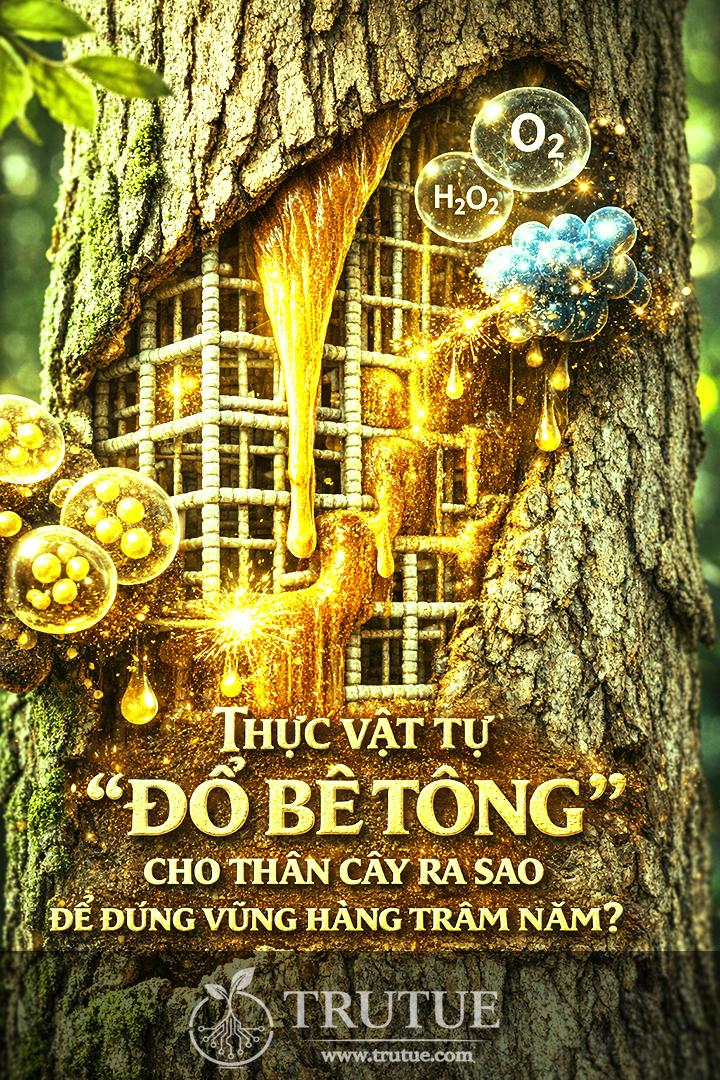 Thực vật tự “đổ bê tông” cho thân cây ra sao để đứng vững hàng trăm năm?