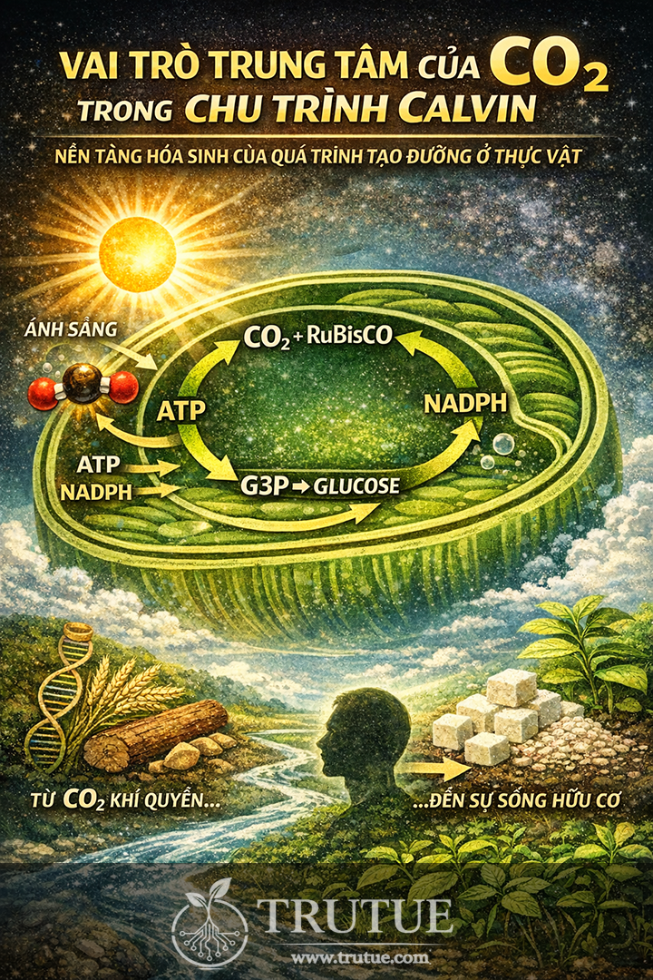 Từ CO₂ biến thành Đường